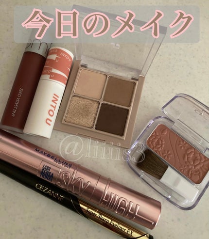 スーパーマットリップ&チークマッド/INTO U/口紅を使ったクチコミ(1枚目)