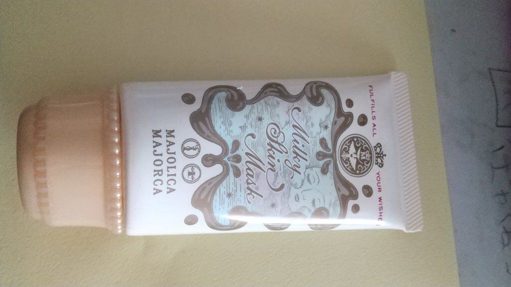 ミルキースキンマスク/MAJOLICA MAJORCA/化粧下地を使ったクチコミ(2枚目)