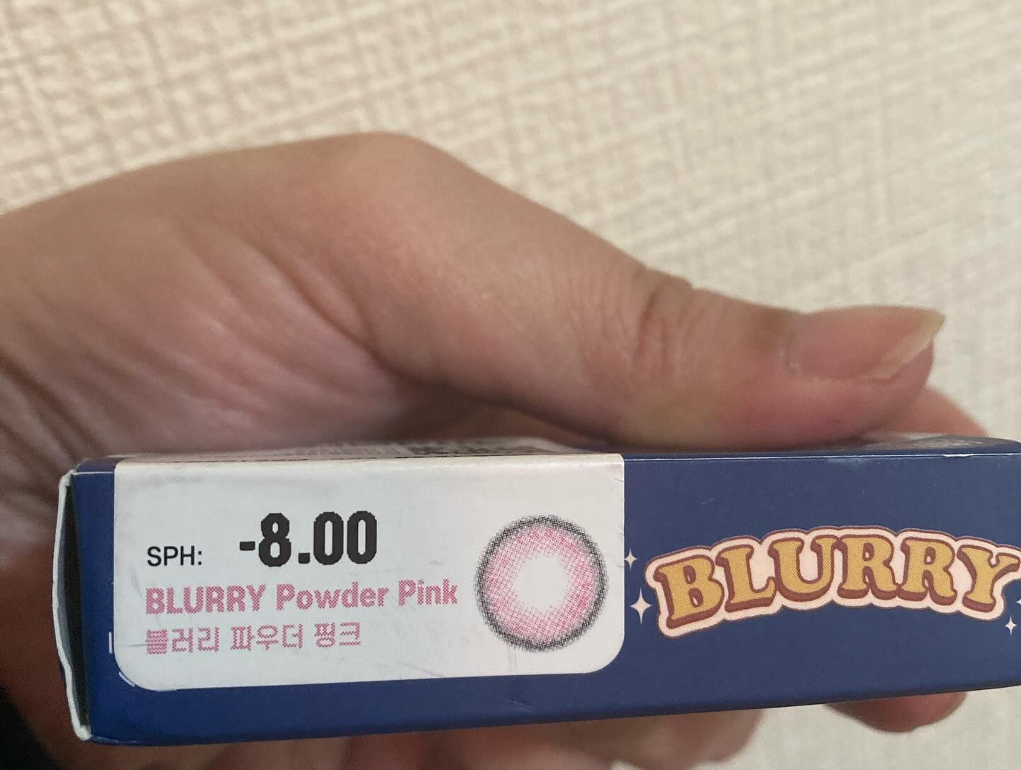 ブラリーパウダーピンク/I-LENS/１ヶ月（１MONTH）カラコンを使ったクチコミ（2枚目）