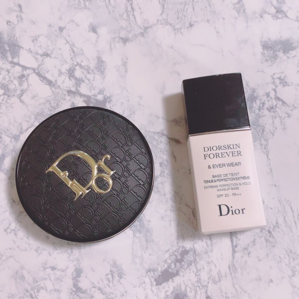 【旧】ディオールスキン フォーエヴァー クッション 1N ニュートラル　ディオールマニア  ゴールド エディション（限定品）/Dior/クッションファンデーションを使ったクチコミ（3枚目）