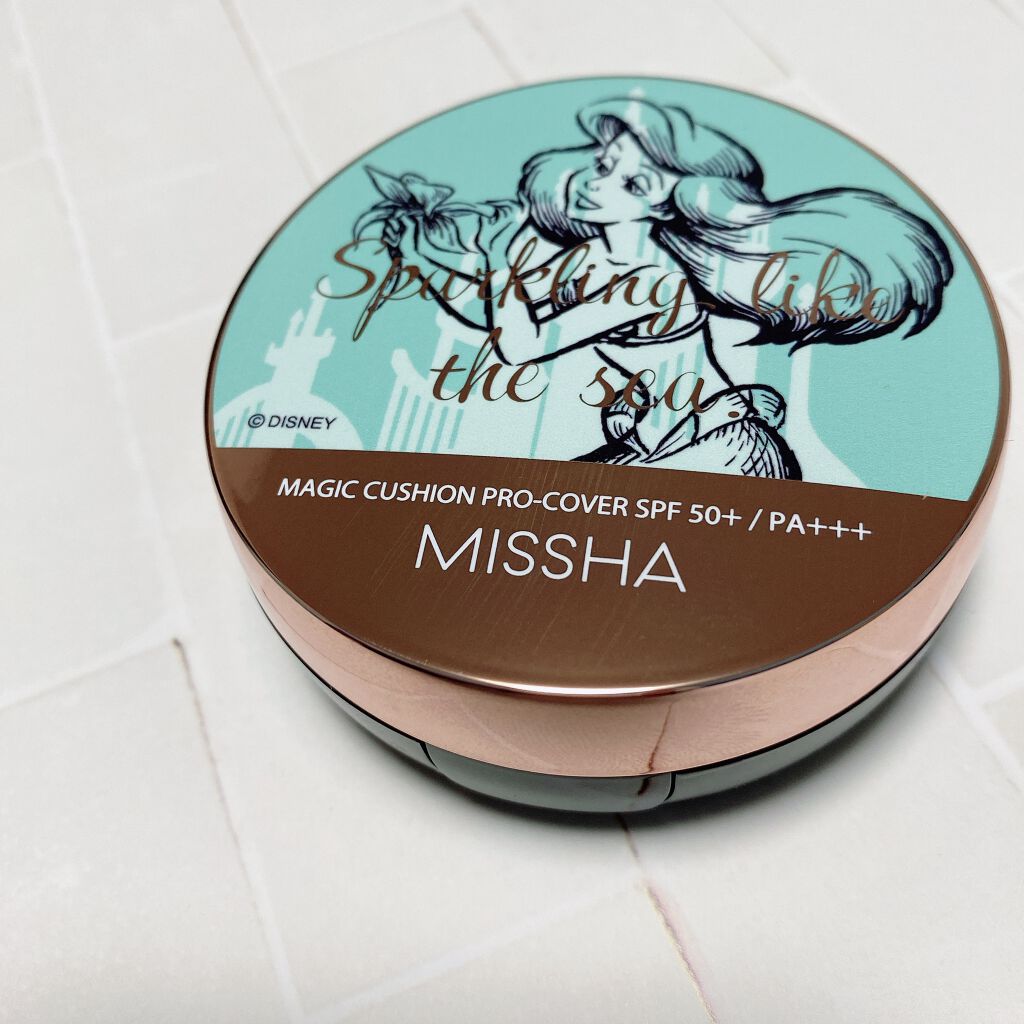M クッション ファンデーション(プロカバー)/MISSHA/クッションファンデーションを使ったクチコミ（2枚目）