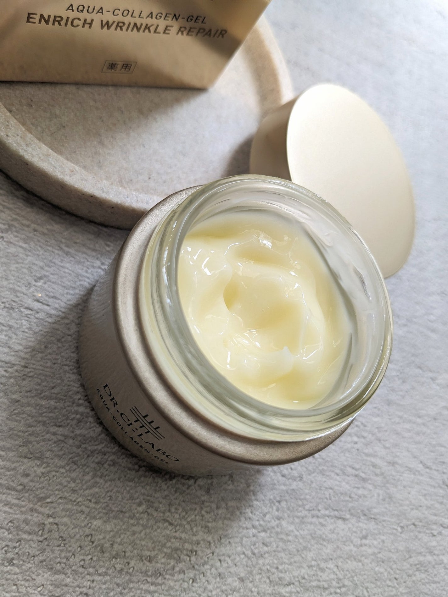 薬用アクアコラーゲンゲル エンリッチリンクルリペア/ドクターシーラボⓇ/フェイスクリームを使ったクチコミ(3枚目)