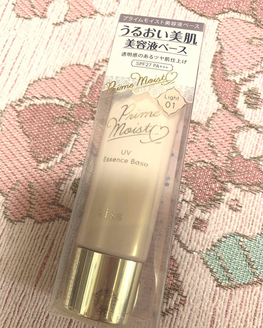 マットシフォンUVモイストベース/KiSS/化粧下地を使ったクチコミ(2枚目)