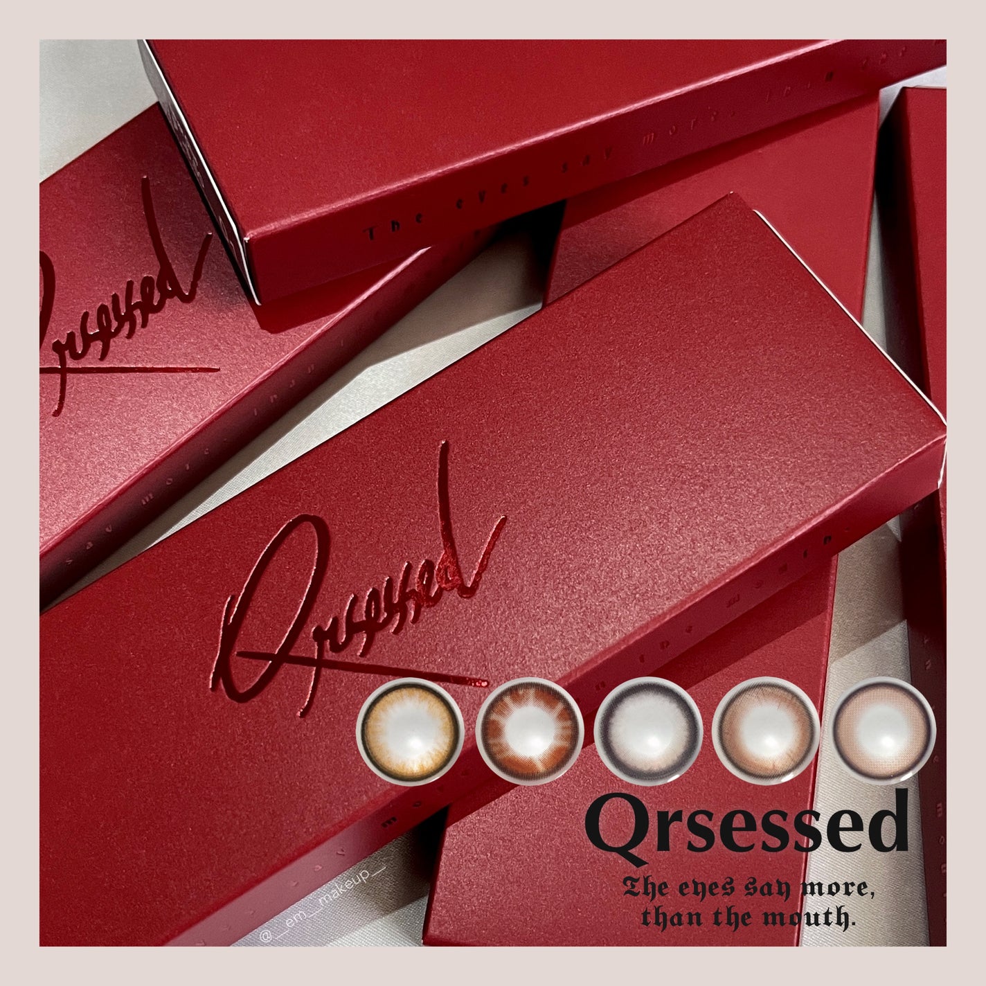 Qrsessed 1day/Qrsessed/ワンデー(1DAY)カラコンを使ったクチコミ(9枚目)