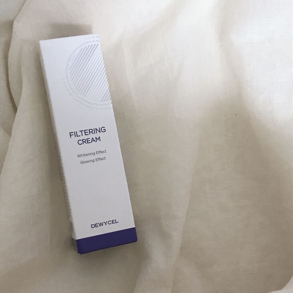 フィルタリングクリーム/DEWYCEL/日焼け止めクリームを使ったクチコミ（1枚目）