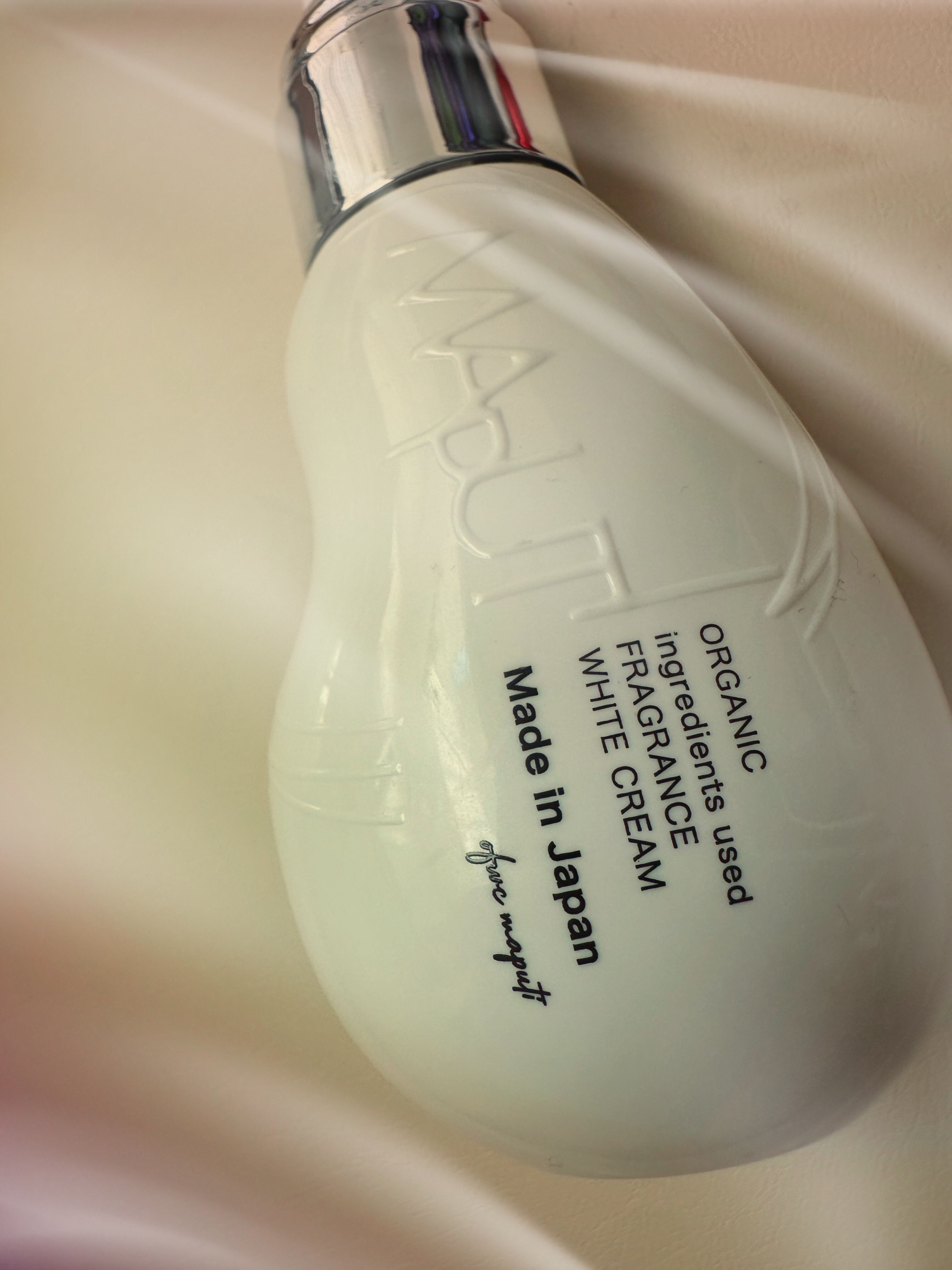 オーガニックフレグランスホワイトクリーム/MAPUTI/デリケートゾーンケアを使ったクチコミ（1枚目）