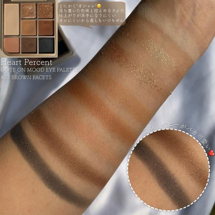 バレンタインボックス/VAVI MELLO/アイシャドウパレットを使ったクチコミ(3枚目)