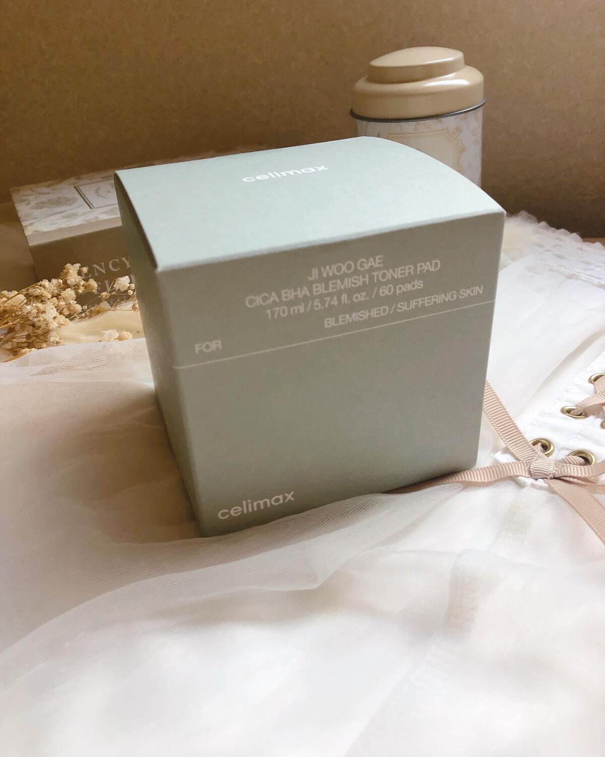 シカBHAフレミッシュトナーパット/celimax/クレンジングシートを使ったクチコミ(6枚目)