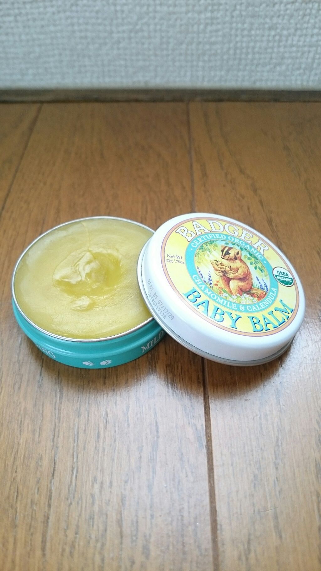 ベイビーバーム/Badger(バジャー)/ハンドクリームを使ったクチコミ（2枚目）