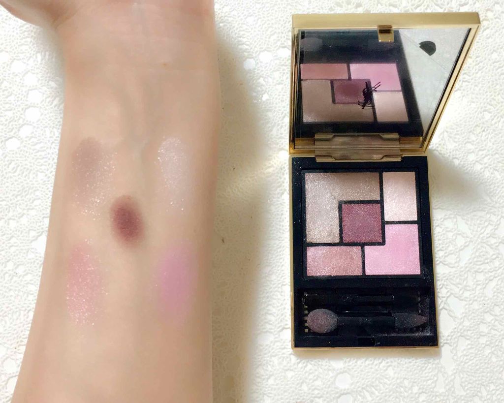 クチュール クルール パレット 7 パリジェンヌ/YVES SAINT LAURENT BEAUTE/アイシャドウパレットを使ったクチコミ（2枚目）