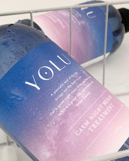 カームナイトリペアシャンプー/トリートメント/YOLU/市販シャンプーを使ったクチコミ(3枚目)