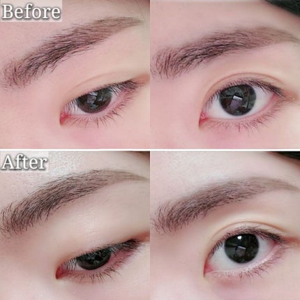 カラーリングアイブロウ マイクロ/ヘビーローテーション/眉マスカラを使ったクチコミ(2枚目)