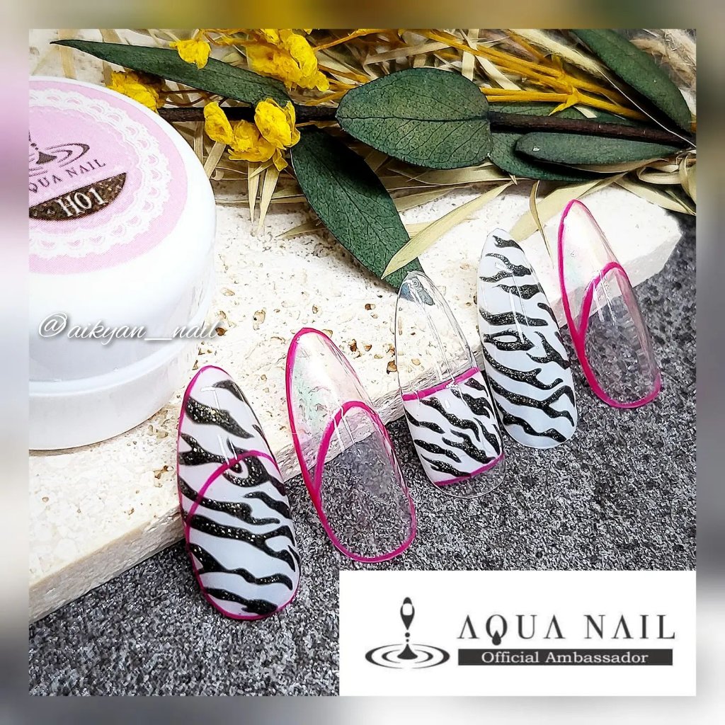 AQUA COLOR GEL/AQUA NAIL/ジェルネイルを使ったクチコミ（1枚目）