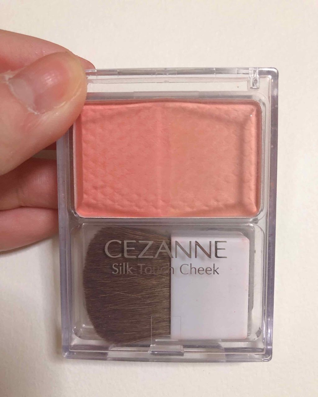 シルクタッチチーク/CEZANNE/パウダーチークを使ったクチコミ（1枚目）