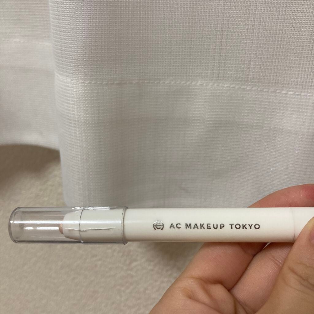 AC シークレット ティアーズバッグ ハイライター/セリア/クリームハイライトを使ったクチコミ(2枚目)