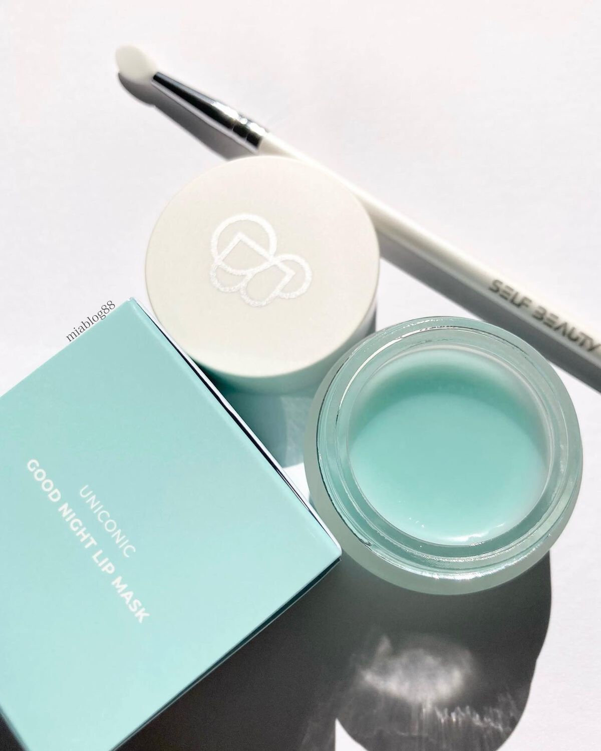 ユニコーングッドナイトリップマスク クールミント＆ローズマリー/SELF BEAUTY/リップマスクを使ったクチコミ（1枚目）