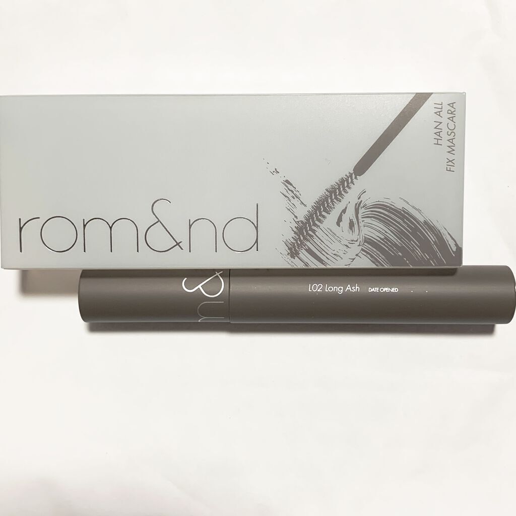 ハンオールフィックスマスカラ/rom&nd/マスカラを使ったクチコミ（1枚目）