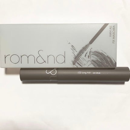 ハンオールフィックスマスカラ/rom&nd/マスカラを使ったクチコミ(1枚目)