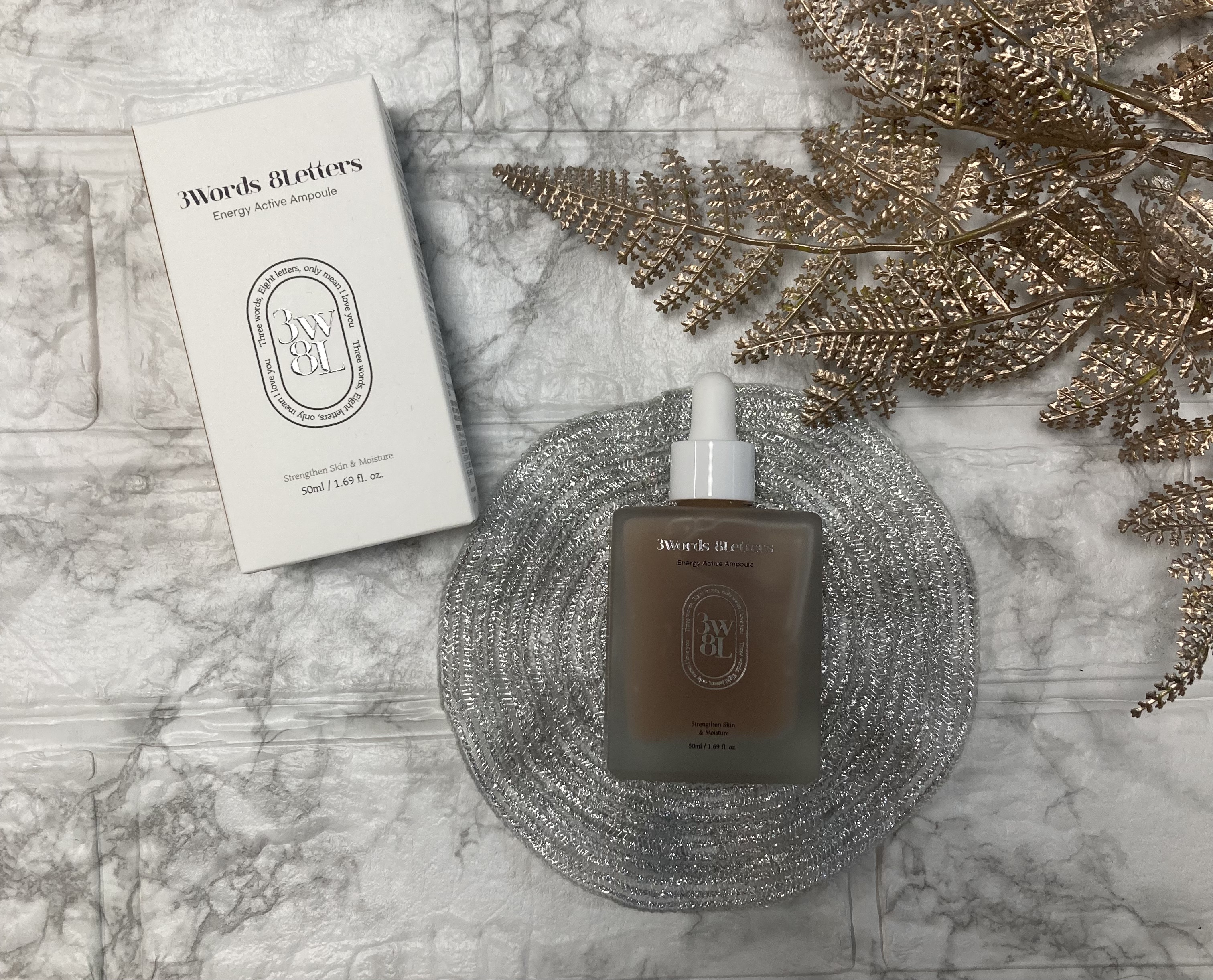 エナジーアクティブセラム/3Words 8Letters/美容液を使ったクチコミ（1枚目）