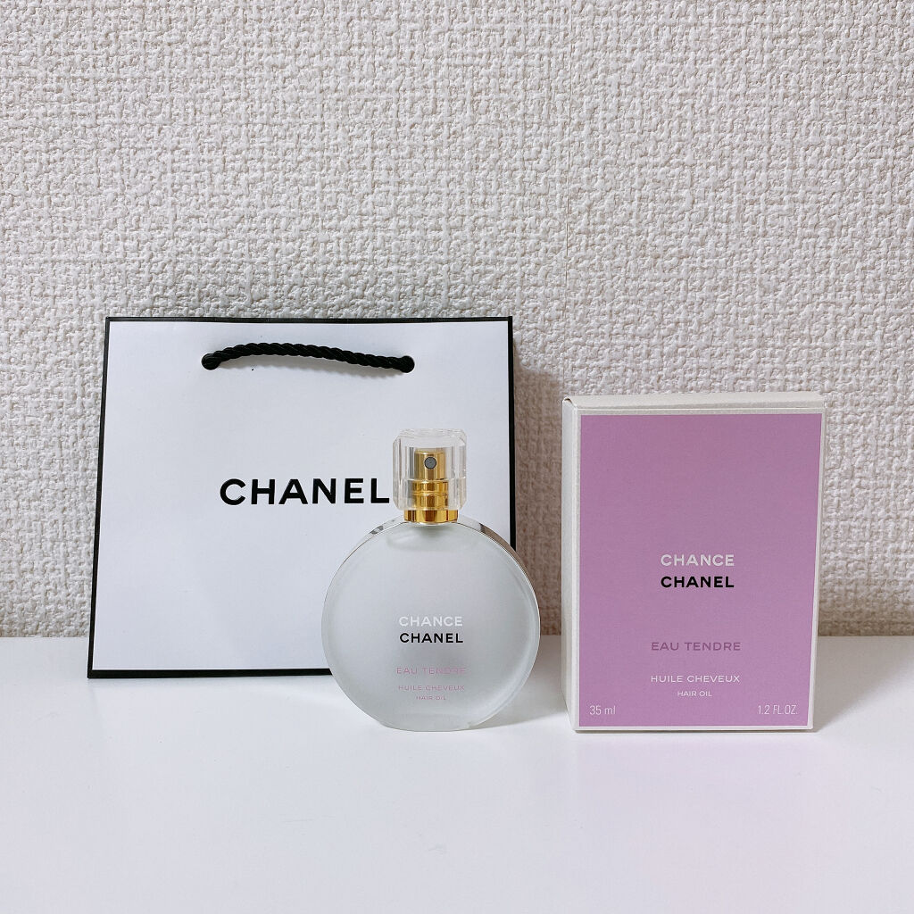 チャンス オー タンドゥル ヘア オイル/CHANEL/ヘアオイルを使ったクチコミ（3枚目）