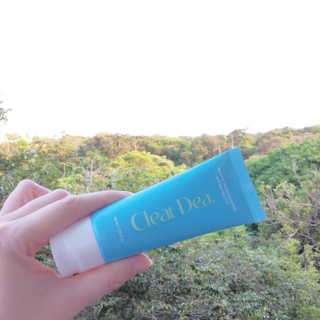 ピュアフィットティンテッドサンローション/ClearDea./日焼け止めローションを使ったクチコミ（3枚目）