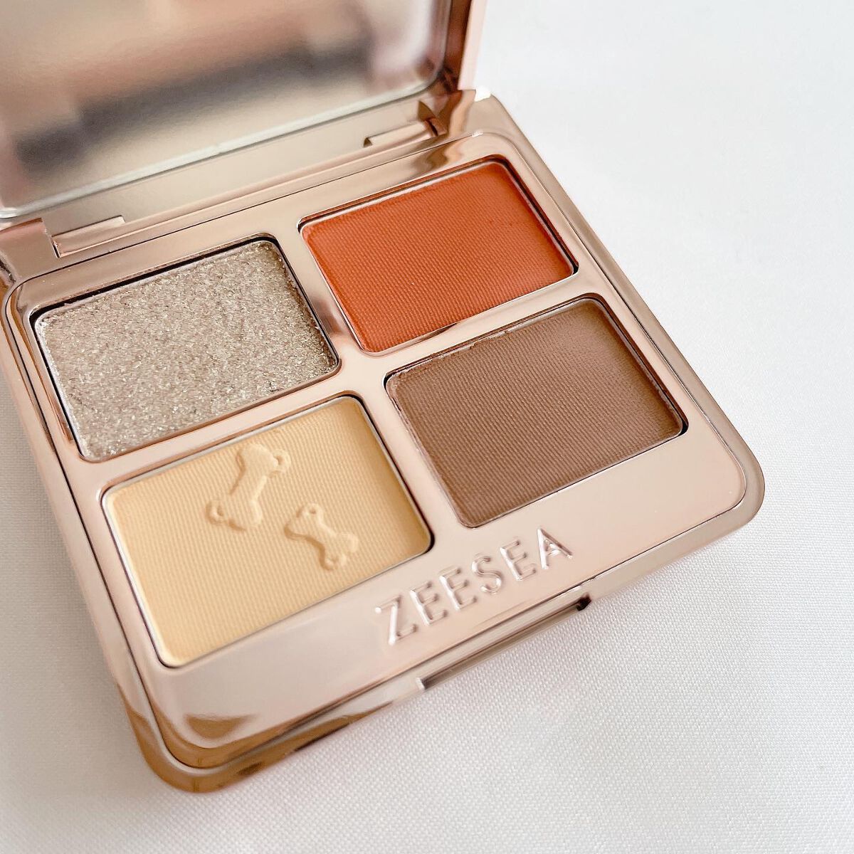 アニマルアイシャドウ(4シェード)/ZEESEA/アイシャドウパレットを使ったクチコミ(3枚目)