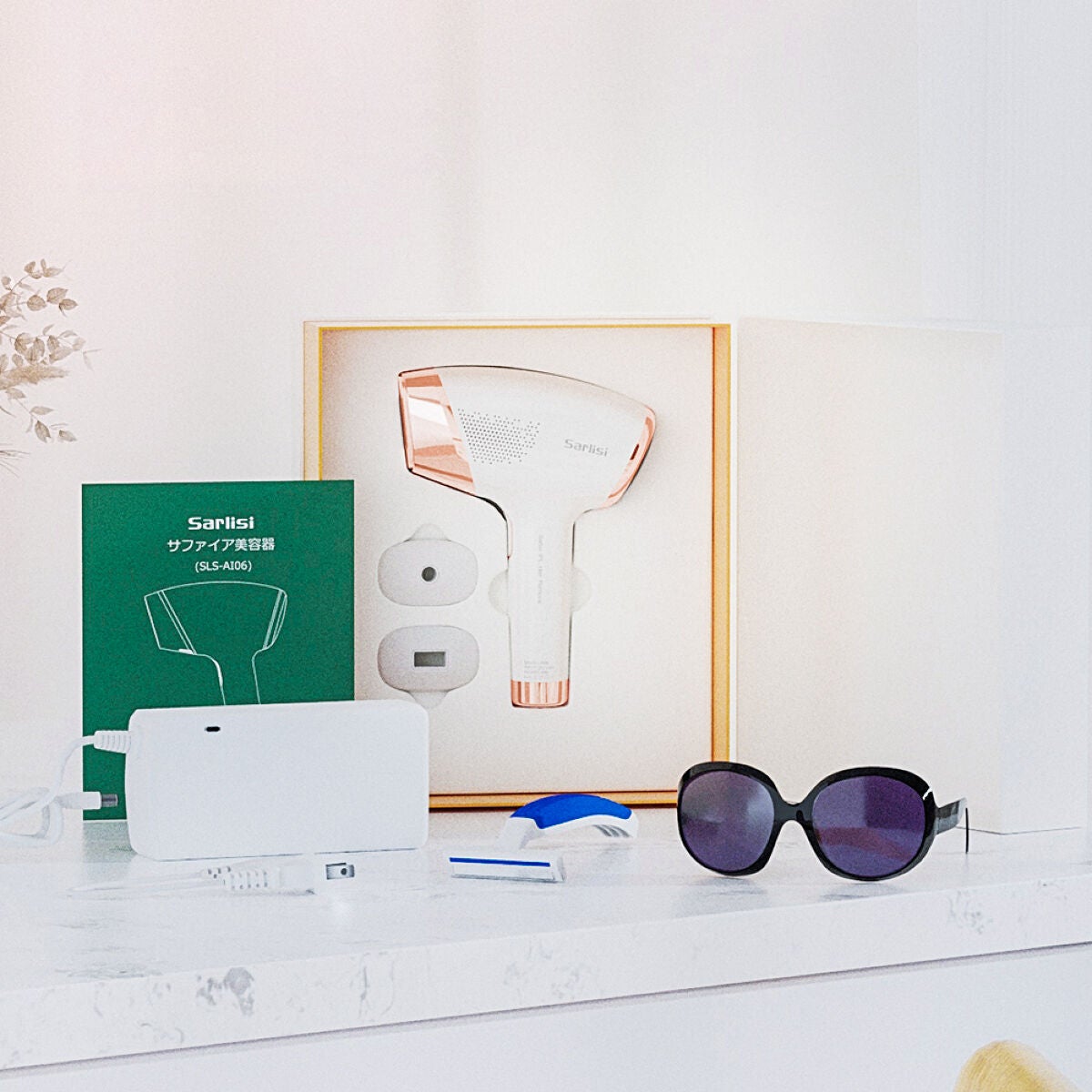 サファイア冷却 脱毛器 ムダ毛ケア Sarlisi