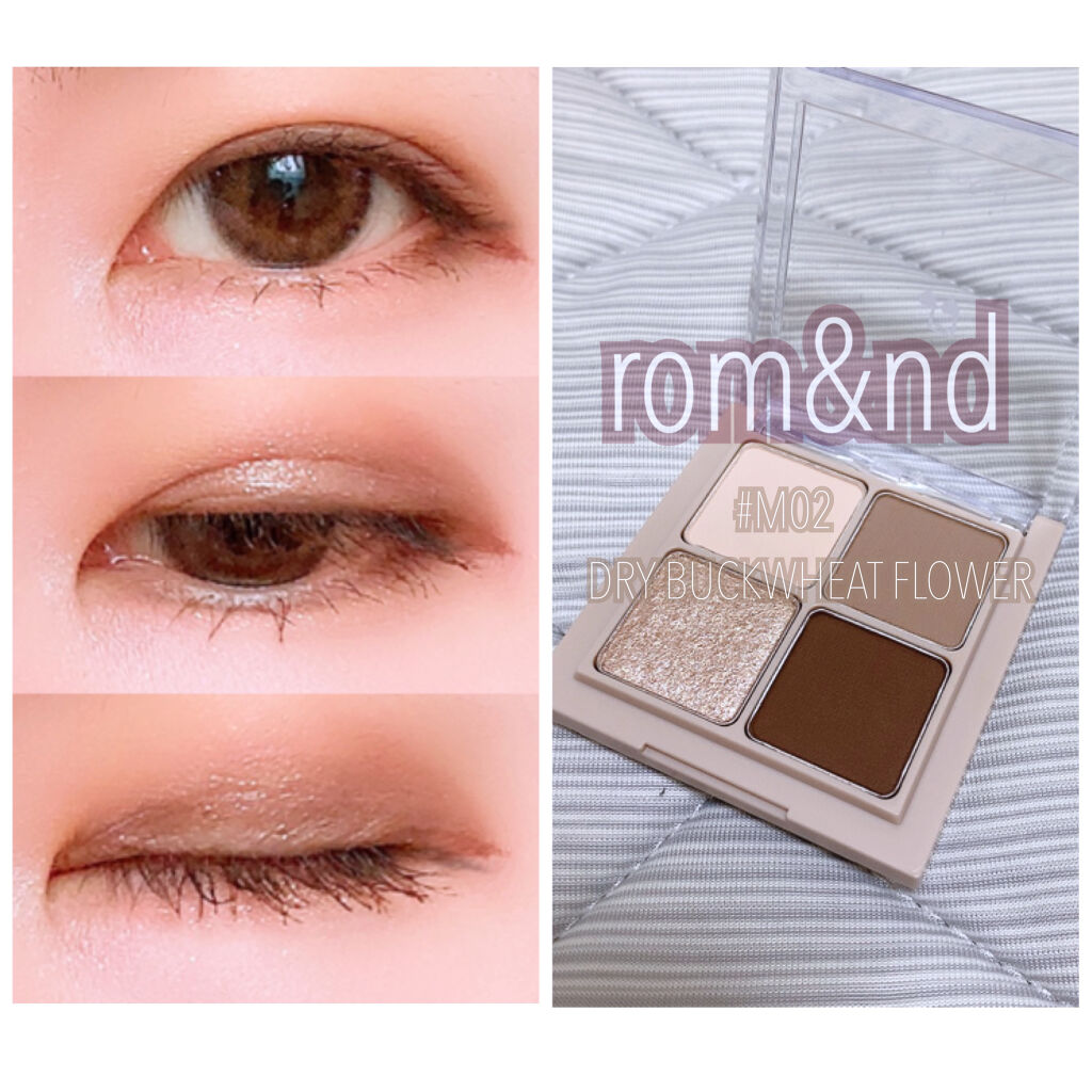 ベターザンアイズ ミュージックシリーズ/rom&nd/アイシャドウパレットを使ったクチコミ（1枚目）