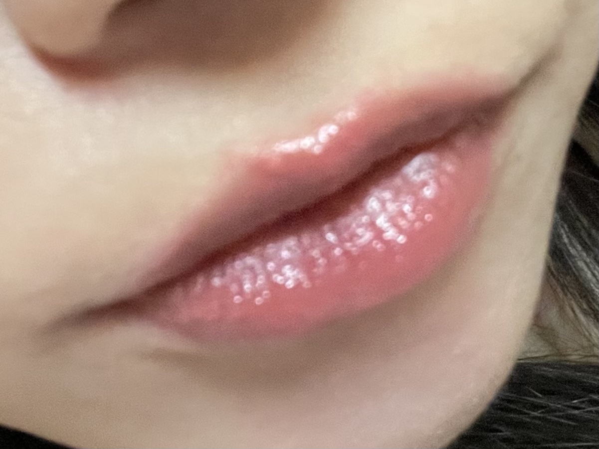 フルーティントブーケ 02 ベイビーポピー/RICAFROSH/リップティントを使ったクチコミ（2枚目）