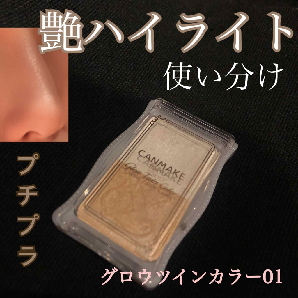 グロウツインカラー/キャンメイク/アイシャドウパレットを使ったクチコミ（1枚目）