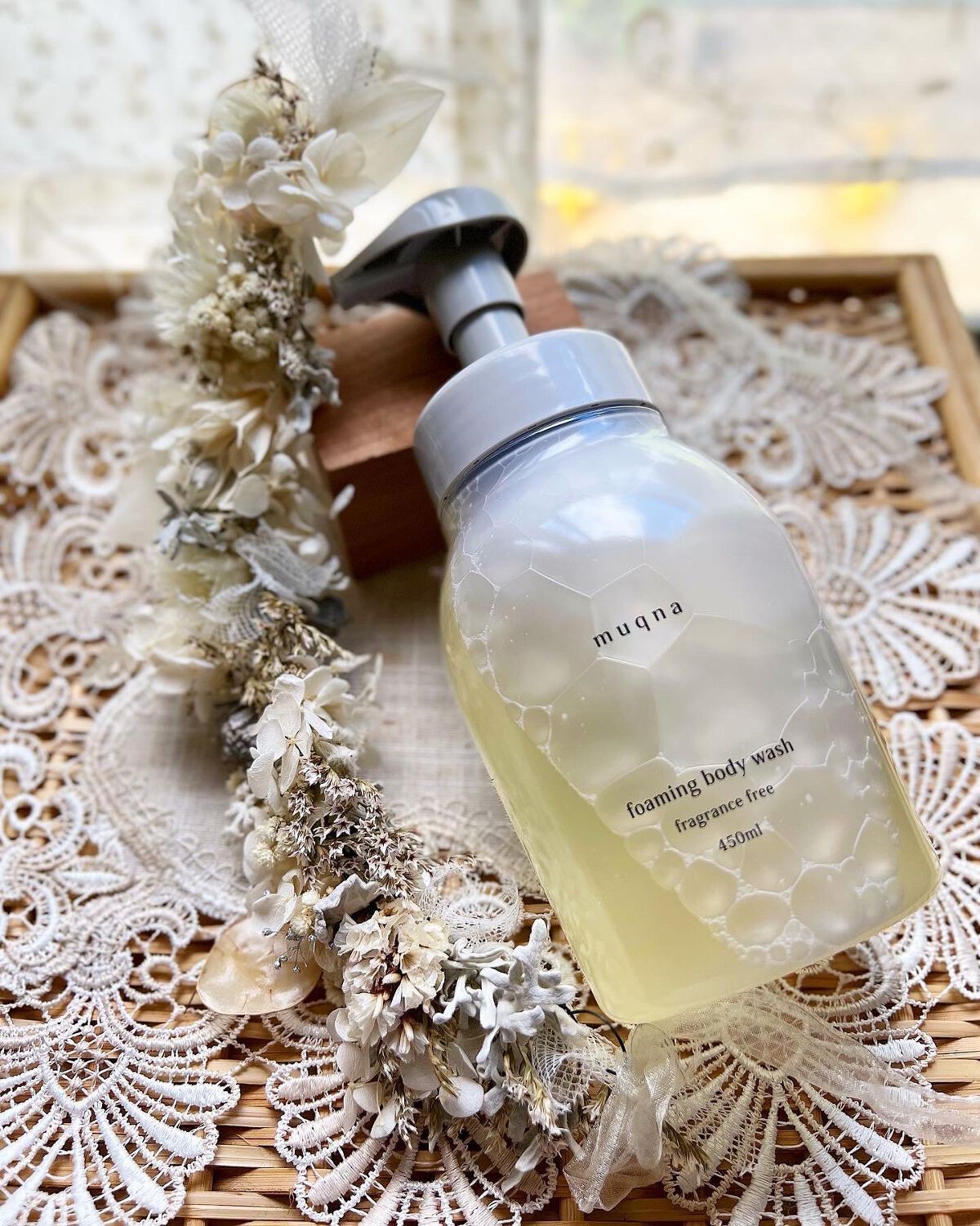 muqna(ムクナ) 泡ボディウォッシュ/東急ハンズ/ボディソープを使ったクチコミ（1枚目）