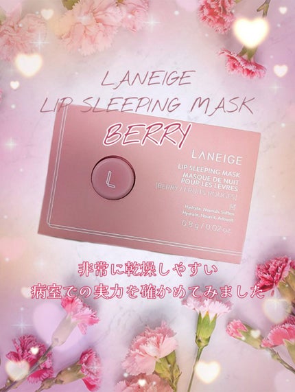 リップスリーピングマスク/LANEIGE/リップバームを使ったクチコミ(1枚目)