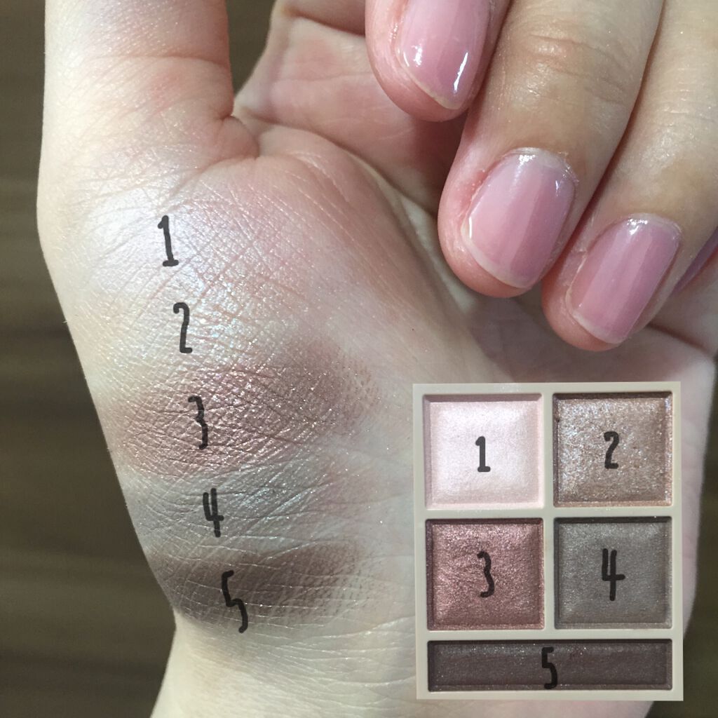 パノラマデザイン アイパレット/Visée/アイシャドウパレットを使ったクチコミ(4枚目)