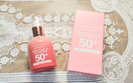 ピンクトーンアップサンセラム/LOVELYCC/化粧下地を使ったクチコミ(1枚目)