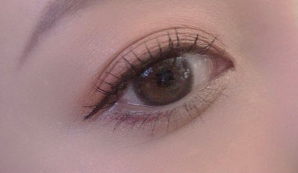 ジェルアイライナー/CEZANNE/ジェルアイライナーを使ったクチコミ(2枚目)