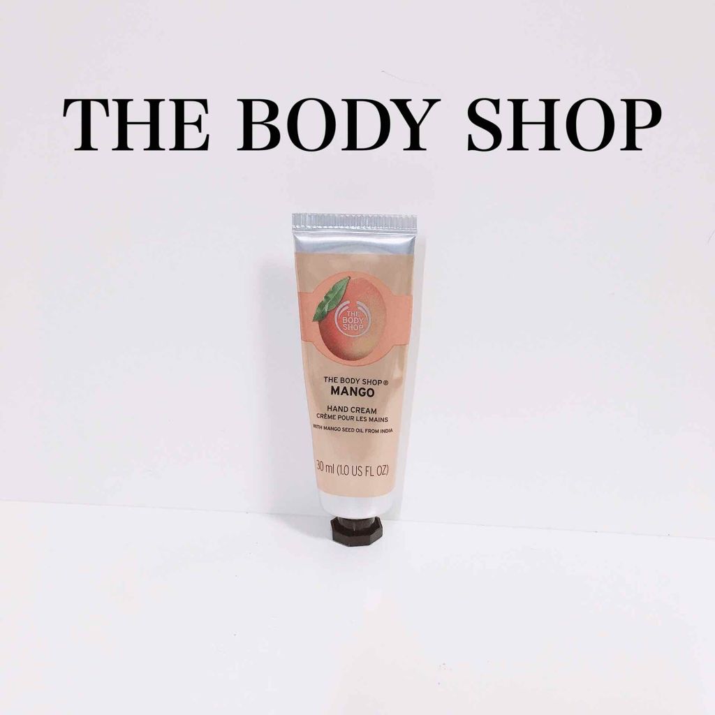 ハンドクリーム マンゴー/THE BODY SHOP/ハンドクリームを使ったクチコミ（2枚目）