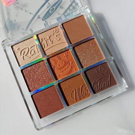 クォーツ 9色アイシャドウパレット(ドリームランドアイシャドウ)/ZEESEA/アイシャドウパレットを使ったクチコミ(5枚目)