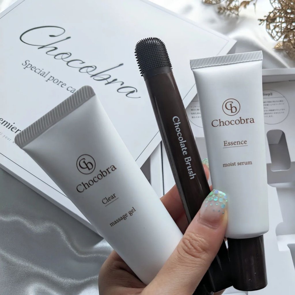 チョコブラ スペシャル毛穴ケアセット/Chocobra/スキンケアキットを使ったクチコミ（2枚目）