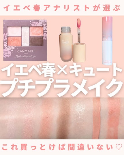 パーフェクトスタイリストアイズ/キャンメイク/アイシャドウパレットを使ったクチコミ(1枚目)