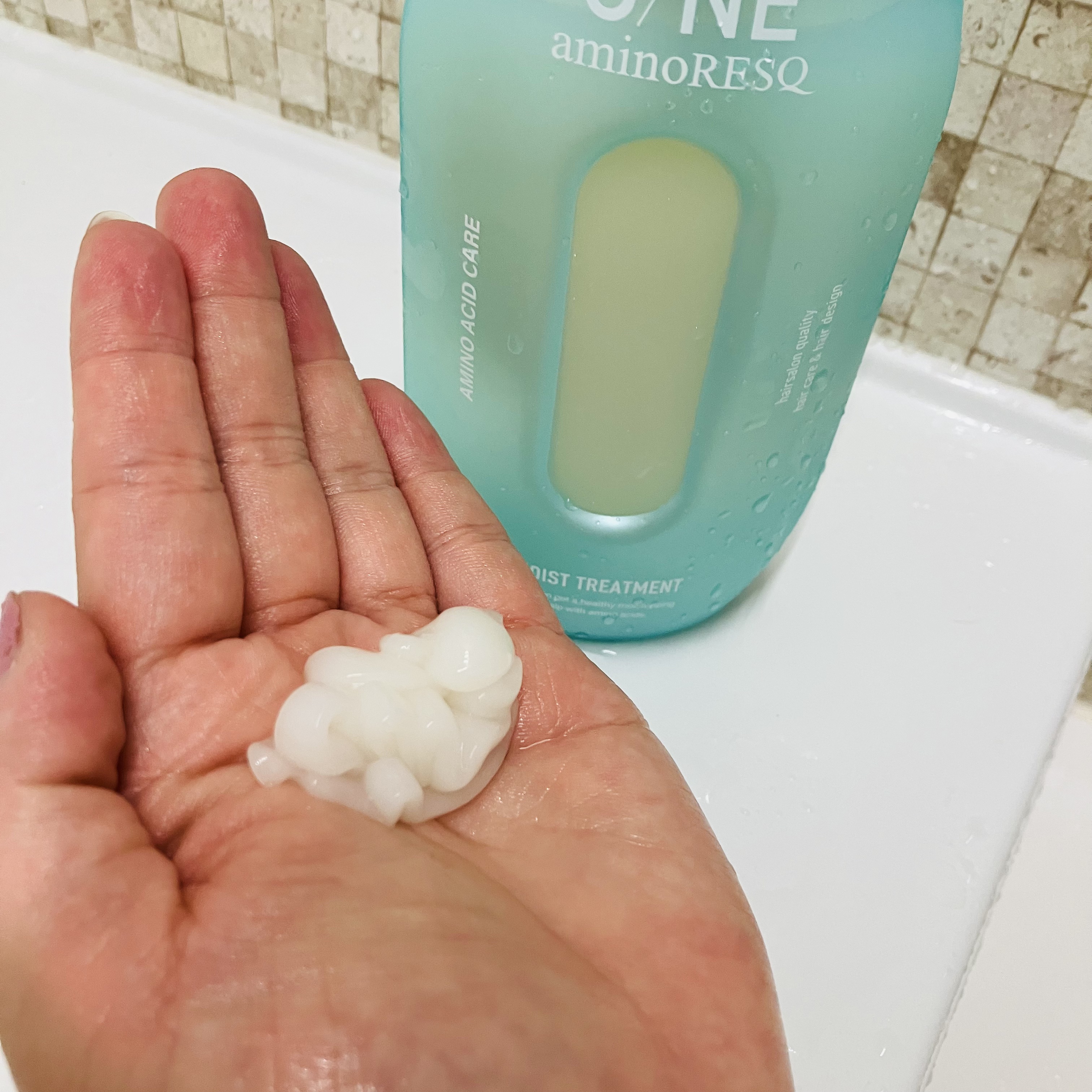 ワン アミノレスキューモイストシャンプー/トリートメント/アミノレスキュー/市販シャンプーを使ったクチコミ（3枚目）