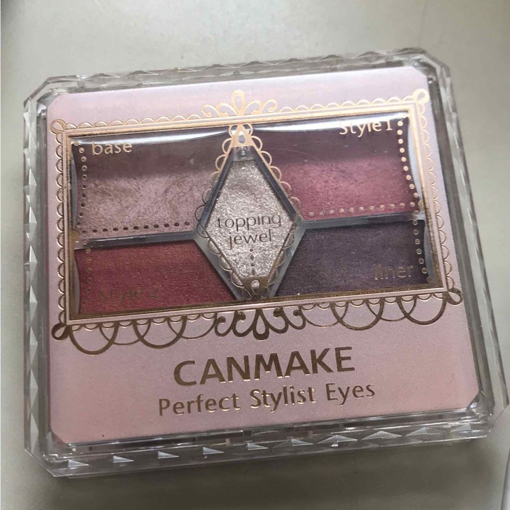 【旧品】パーフェクトスタイリストアイズ/キャンメイク/アイシャドウパレットを使ったクチコミ（1枚目）