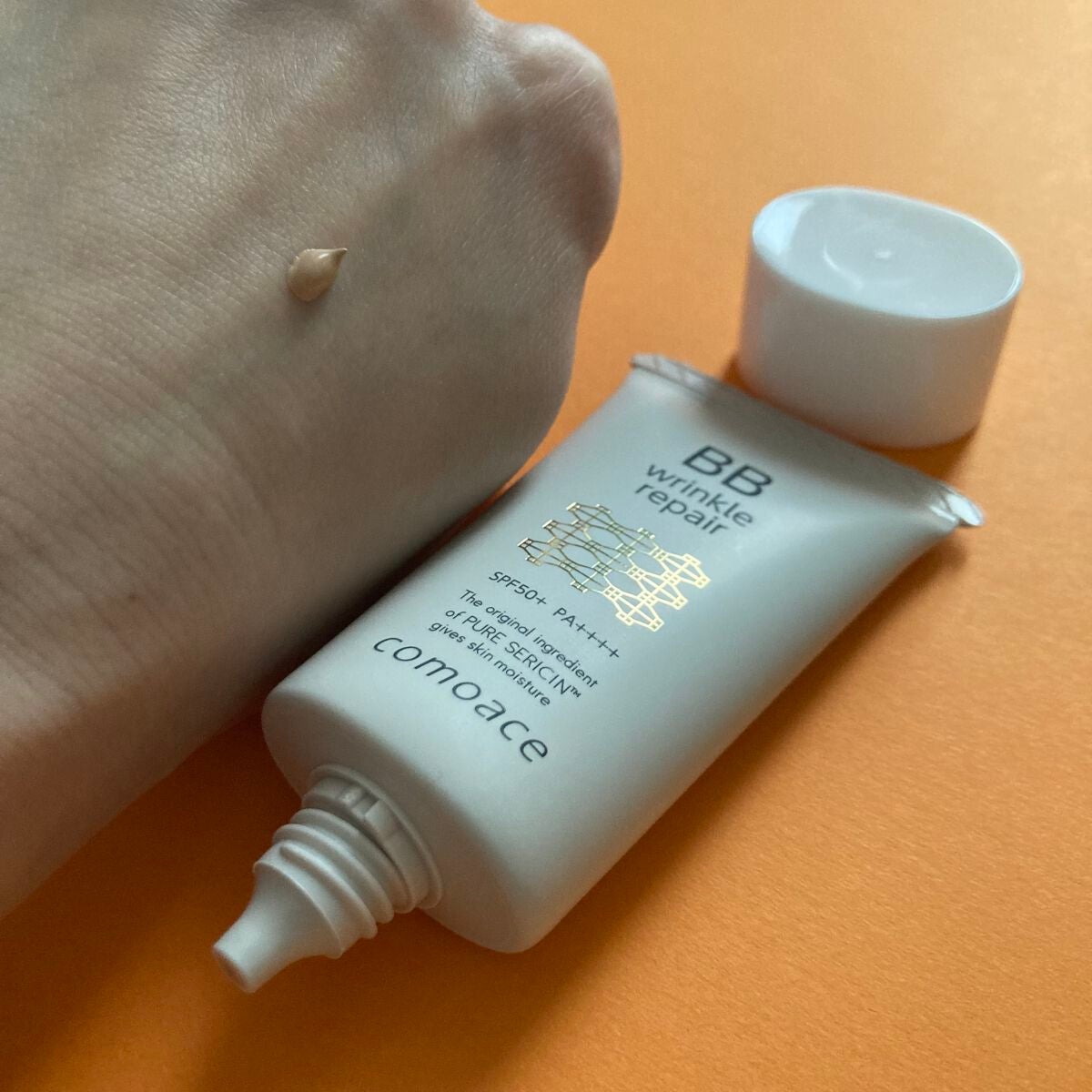 リンクルリペアBB/コモエース/BBクリームを使ったクチコミ(1枚目)