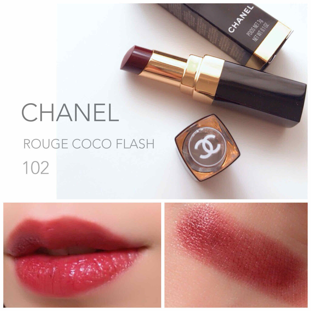 ルージュ ココ フラッシュ/CHANEL/口紅を使ったクチコミ（1枚目）