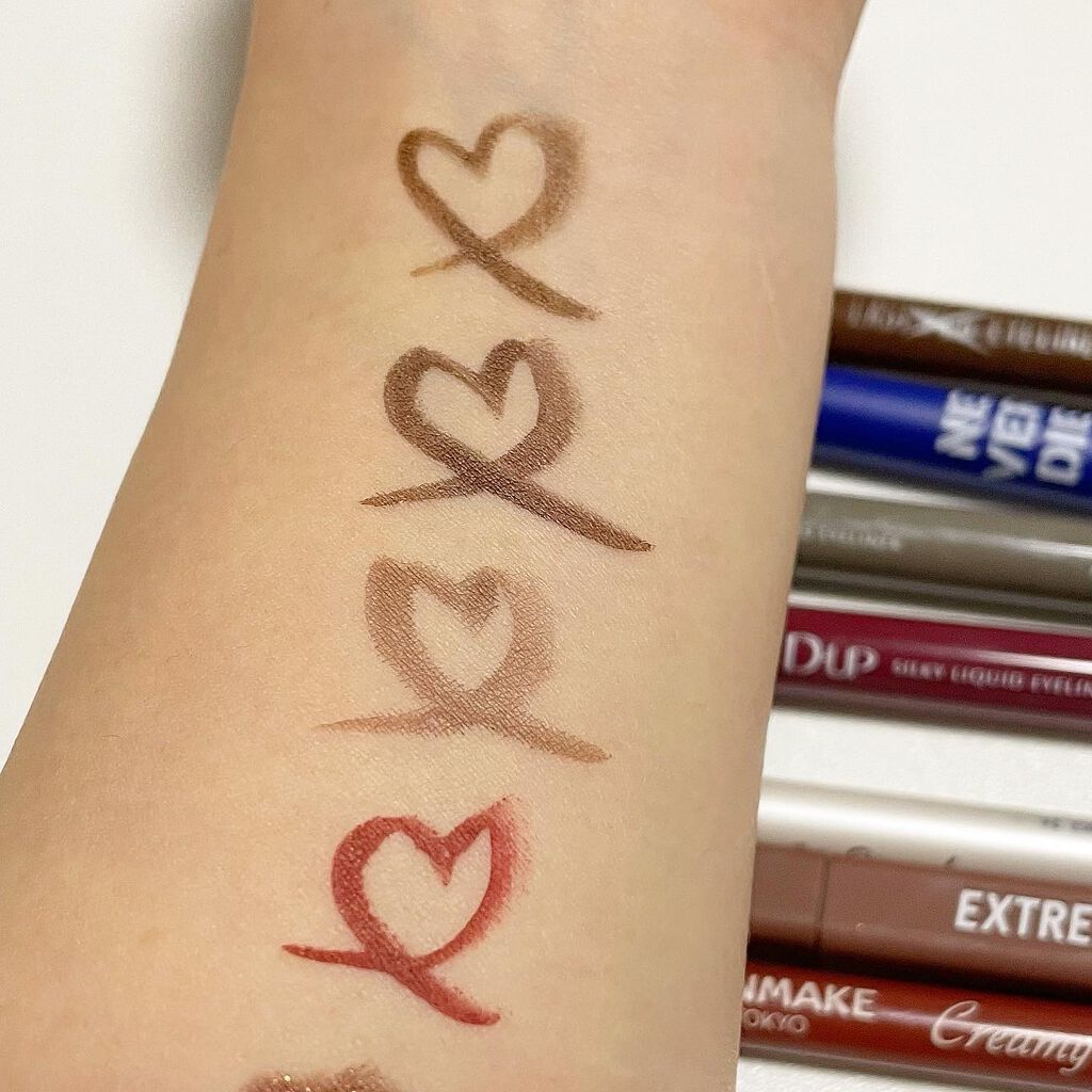 シャープ ソ シンプル ウォータープルーフ ペンシル ライナー 06 CHOCO BROWN/CLIO/ペンシルアイライナーを使ったクチコミ（2枚目）