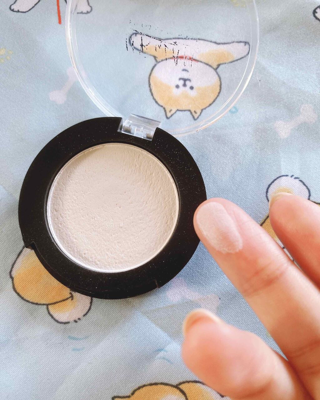 UR GLAM WHITE POWDER/U R GLAM/プレストパウダーを使ったクチコミ(2枚目)