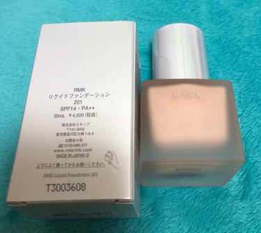 RMK リクイドファンデーション/RMK/リキッドファンデーションを使ったクチコミ（1枚目）