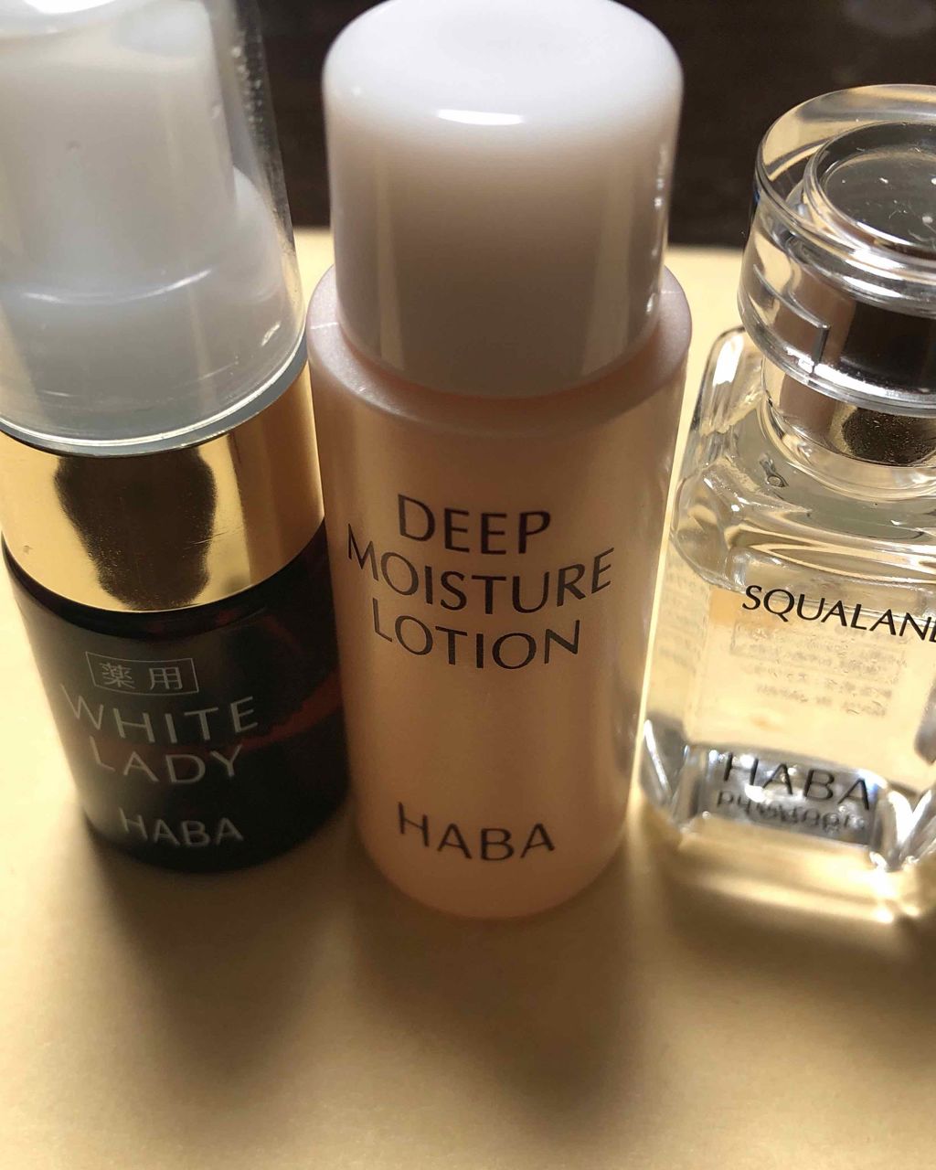 高品位「スクワラン」/HABA/フェイスオイルを使ったクチコミ（1枚目）