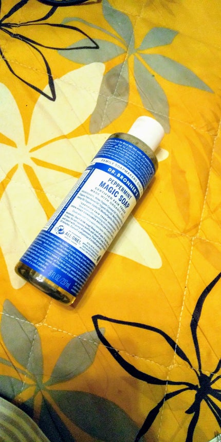 マジックソープ ペパーミント/ドクターブロナー/ボディソープを使ったクチコミ(2枚目)