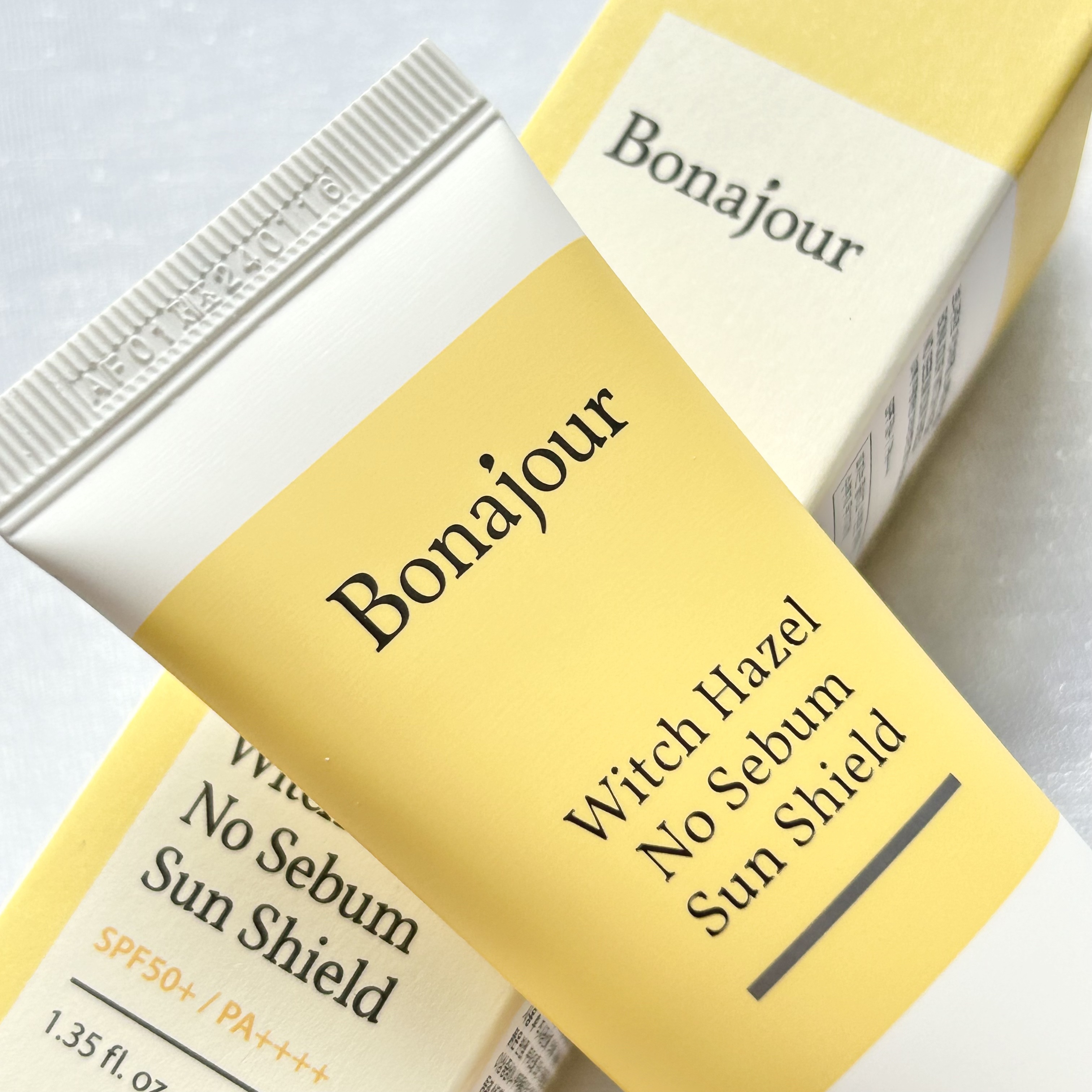 ウィッチハーゼル ノーセバムサンクリーム/Bonajour/日焼け止めクリームを使ったクチコミ（1枚目）