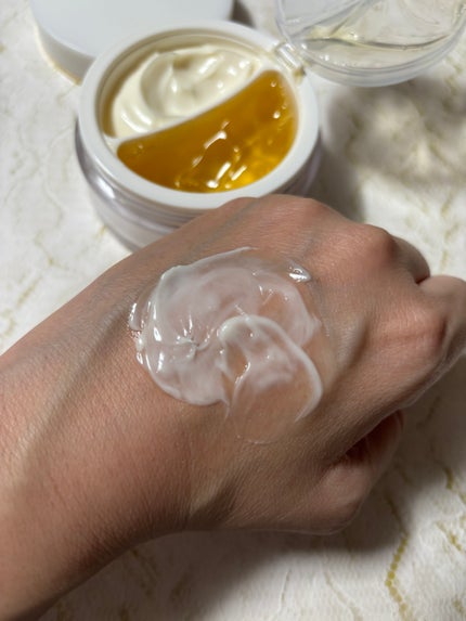 ホワイトトリュフダブルセラムアンドクリーム/ダルバ/フェイスクリームを使ったクチコミ(5枚目)